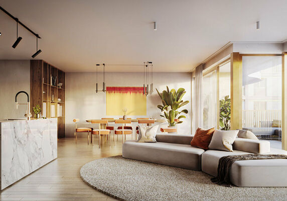 3-slaapkamer appartement