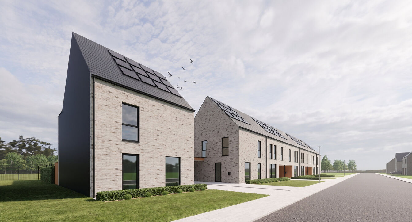 Op een rustige, residentiële en kindvriendelijke locatie wordt een stijlvol nieuwbouwproject gerealiseerd bestaande uit 10 moderne en energiezuinige woningen. Het project werd ontworpen met bijzondere aandacht voor hedendaagse architectuur, optimaal woon